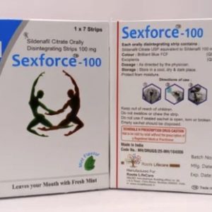 Sexforce 100mg Listići - Brzo Dejstvo Sildenafil