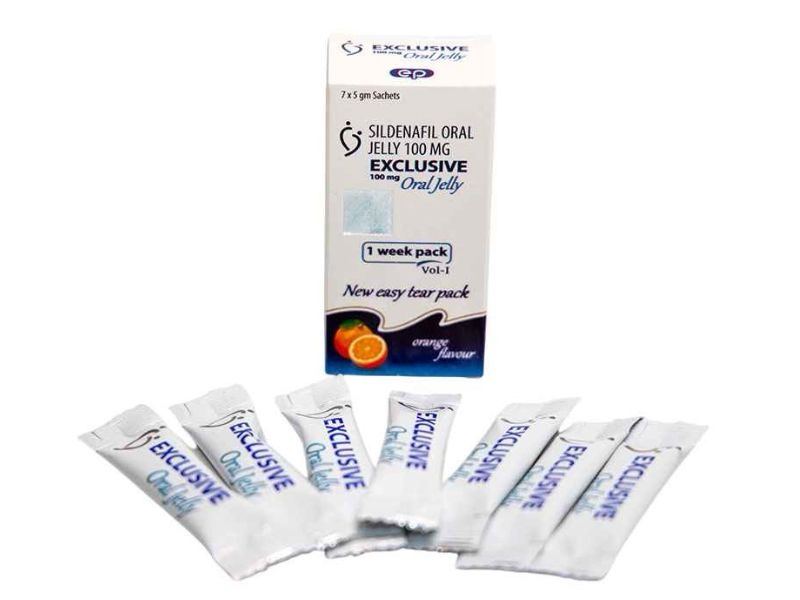 Kamagra Gel Oral Jelly 100mg Exclusive – Gel za Potenciju (7 kesica) Podgorica Crna Gora - Image 2